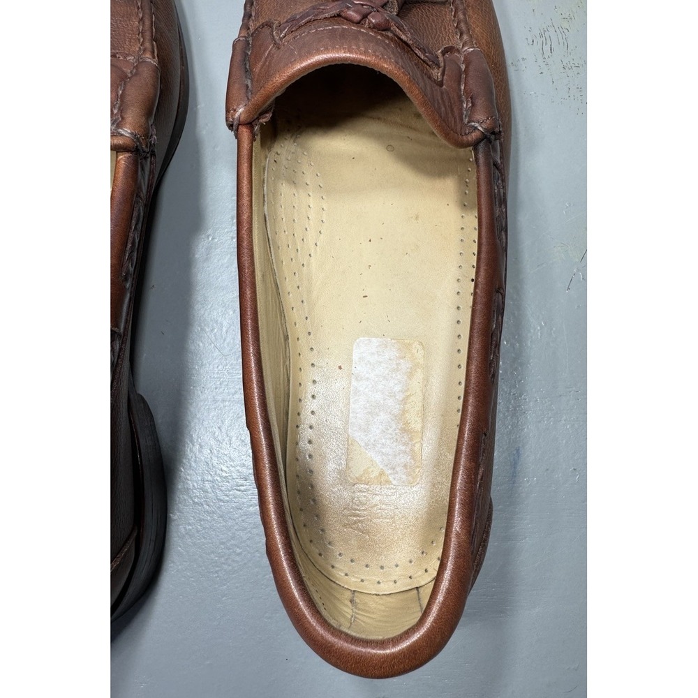 Allen Edmonds Tassel Loafers Carthage Size 11.5B Mens Brown Leather USA - Picture 10 of 11